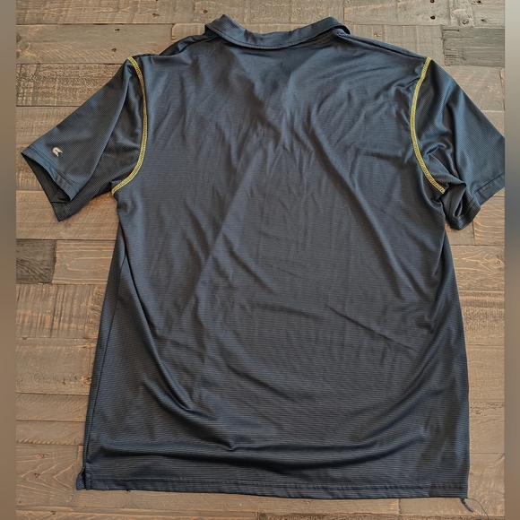 Men's University of Michigan Colosseum Golf Polo - Picture 3 of 3